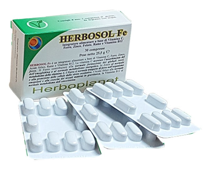 herboplanet herbosol fe 30 compresse herboplanet ean 8032185050114