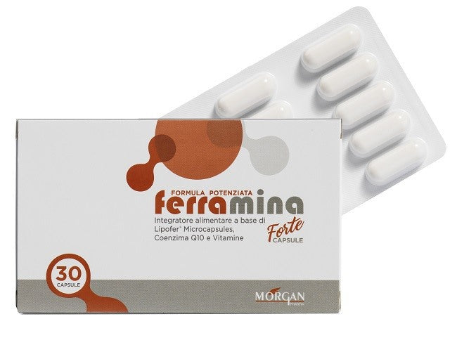 morgan ferramina forte 30 capsule morgan ean 8055765860576