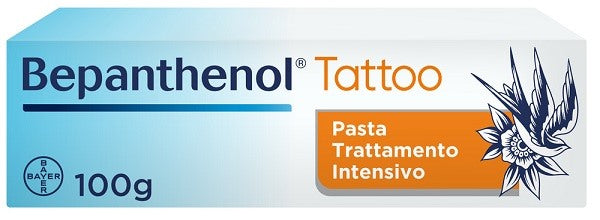 bayer ch bepanthenol tattoo pasta trattamento intensivo 100 g bepanthenol ean 8000560990539
