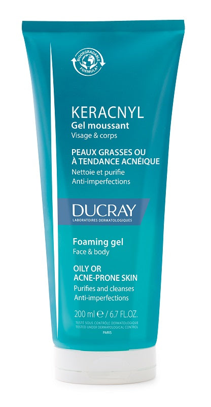 pierre fabre keracnyl gel detergente 200 ml ducray ean 3282770141351