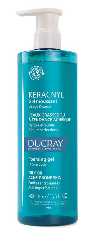 pierre fabre keracnyl gel detergente 400 ml ducray ean 3282770141382