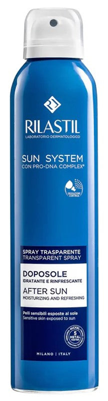ganassini cosmetic rilastil sun system doposole spray trasparente doposole idratante e rinfrescante 200 ml rilastil ean 8050444857519