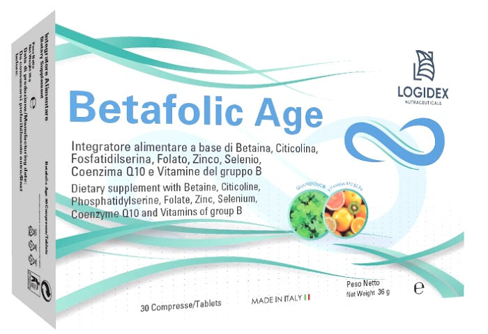 logidex betafolic age 30 compresse logidex ean 8052877370245