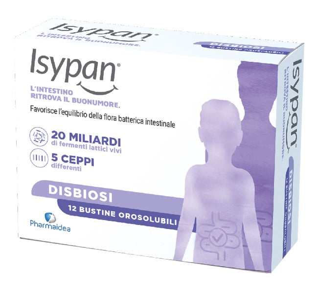 pharmaidea isypan disbiosi 12 bustine orosolubili