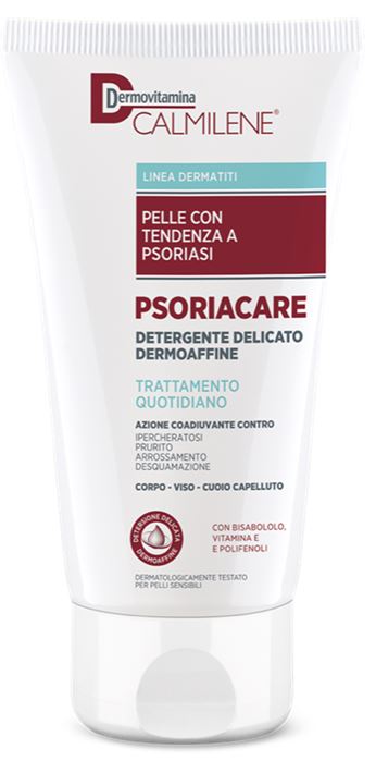 pasquali dermovitamina calmilene psoriacare detergente delicato dermoaffine trattamento quotidiano per pelle con tendenza a psoriasi 200 ml dermovitamina ean 8032738386059