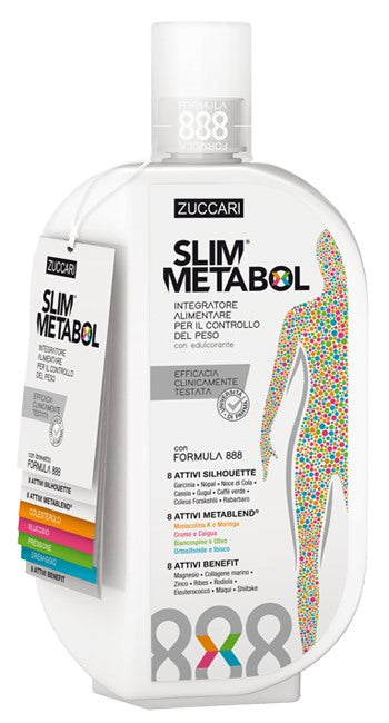 zuccari slim metabol nuova formulazione 888 ml zuccari ean 8026380707232