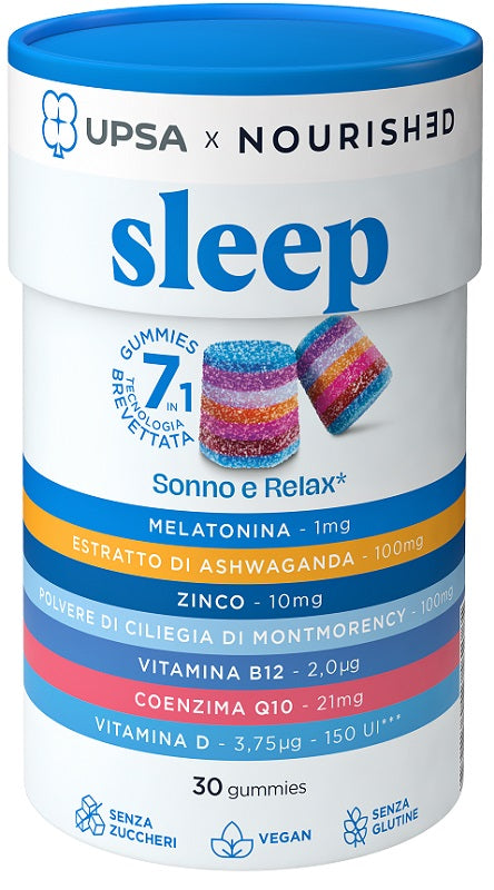 upsa upsa x nourished sleep 30 gummies
