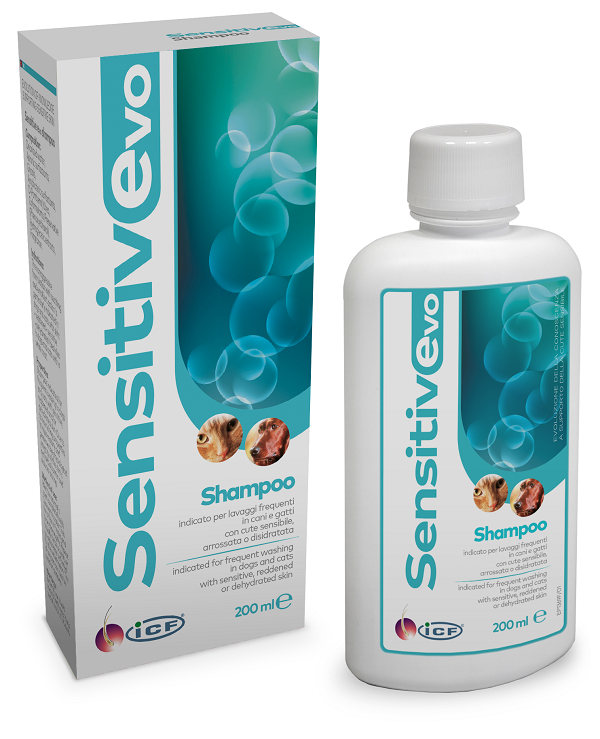 icf shampoo sensitiv evo 200 ml ean 8009722014557