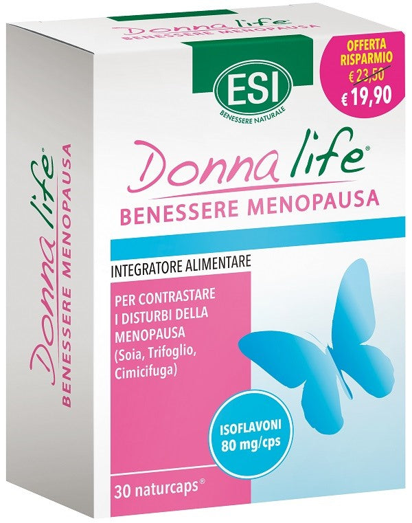 esi esi donna life menopausa offerta 30 naturcaps esi ean 8008843134762