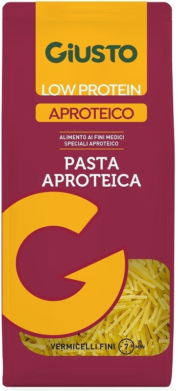 farmafood giusto aproteico vermicelli fini 250 g giusto ean 8058481481834