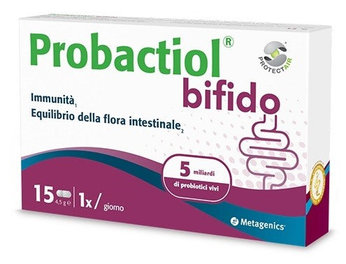metagenics belgium probactiol bifido 15 capsule ita probactiol ean 5400433327371