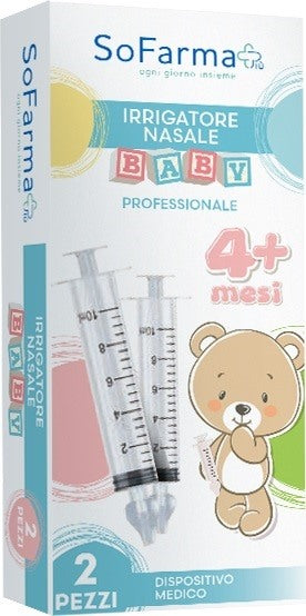 so farma morra spa irrigatore nasale baby 2 pezzi sofarmapiu sofarmapiu ean 8054320670636