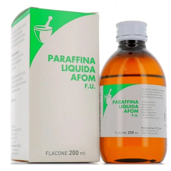 montefarmaco paraffina liquida afom fu 200 ml ean 8058363621822