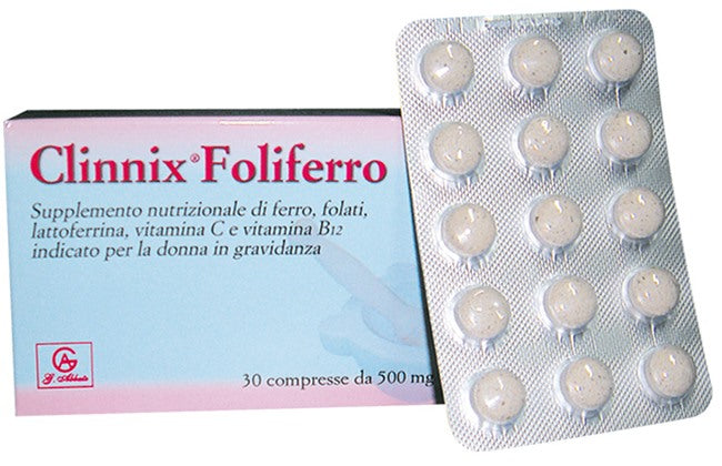 abbate gualtiero sanodet foliferro 30 compresse sanodet