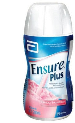 abbott ensure plus fragola 4 bottigle da 200 ml ensure ean 8710428012043