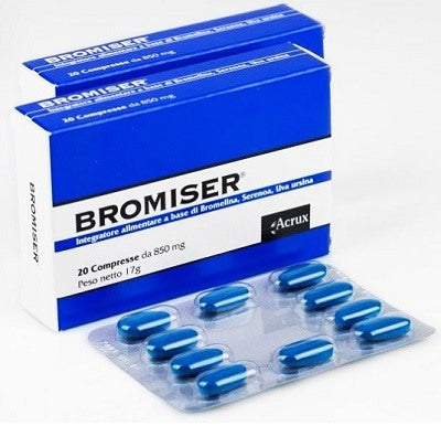 acrux bromiser 20 compresse 850 mg bromiser