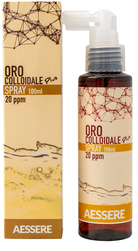 aessere oro colloidale plus spray 20ppm 100 ml aessere ean 8002461641688