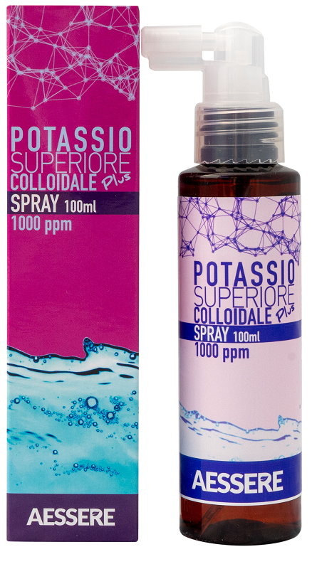 aessere potassio colloidale plus 1000ppm spray 100 ml aessere ean 8002461641770