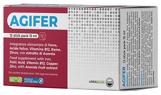 agips farmaceutici agifer 15 stick 15 ml agifer