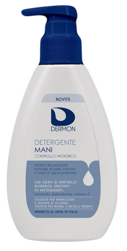 alfasigma spa dermon detergente mani controllo microbico 200 ml dermon ean 8020030110212