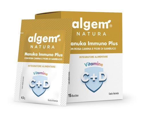algem natura manuka immuno plus 15 bustine manuka