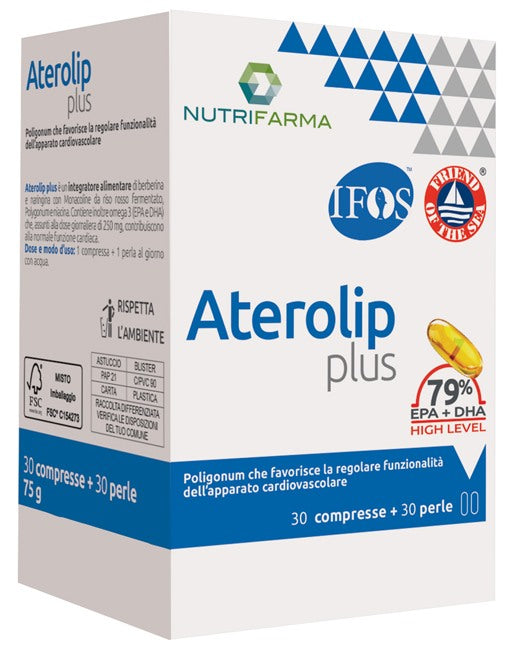 aqua viva aterolip plus 79 30 compresse 30 perle ean 8032611857720