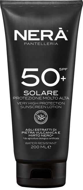 azienda agr zighidi nera crema solare spf50 protezione molto alta 200 ml nera ean 8056098240509