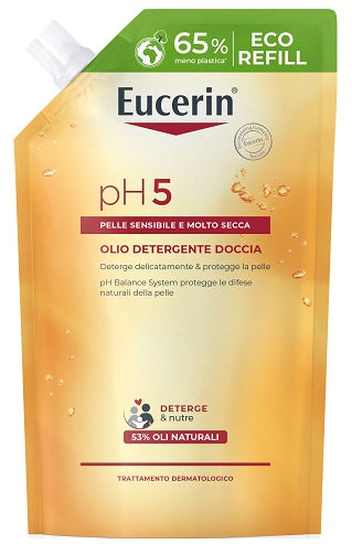 beiersdorf spa eucerin ph5 olio doccia refill 400 ml eucerin ean 4005800196676