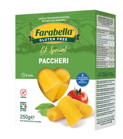 bioalimenta farabella paccheri 250 g farabella ean 8056774000229