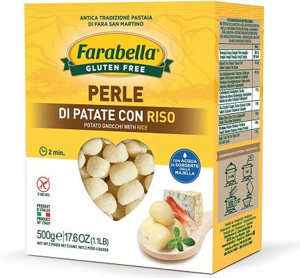 bioalimenta farabella perle patate riso 500 g farabella ean 8056774002711