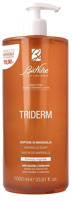 bionike triderm sapone marsiglia os 1 litro bionike ean 8029041210928