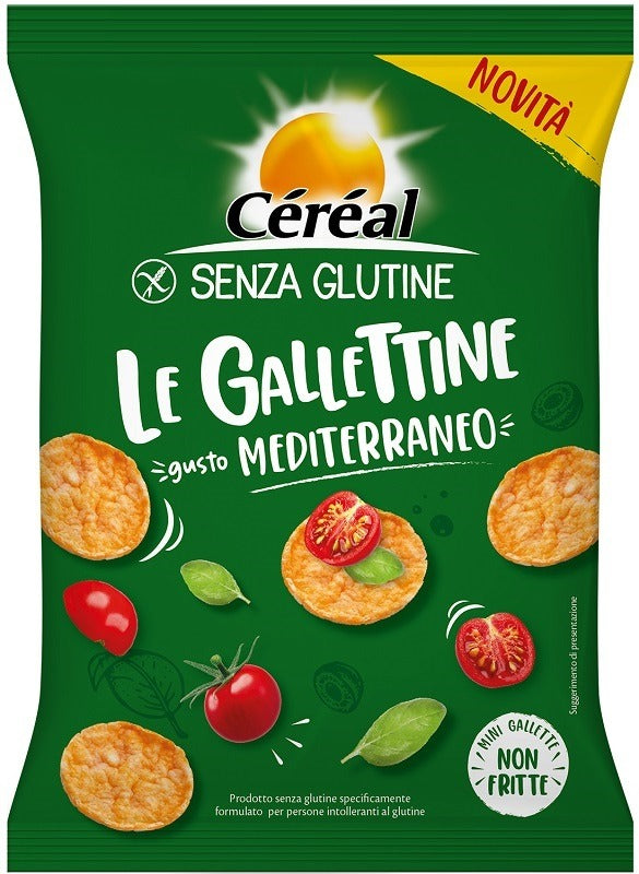 cereal cereal senza glutine gallettine gusto mediterraneo 70 g cereal ean 3175681290853