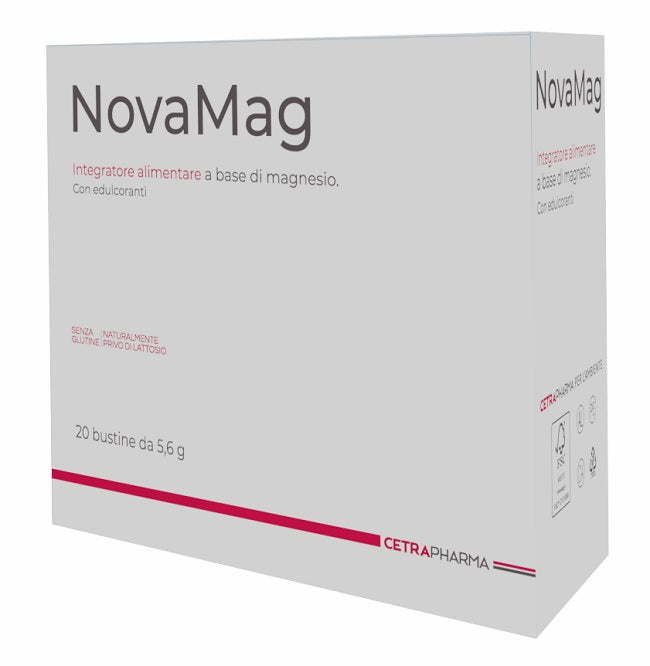 cetra pharma novamag 20 bustine cetra pharma ean 8059388710089