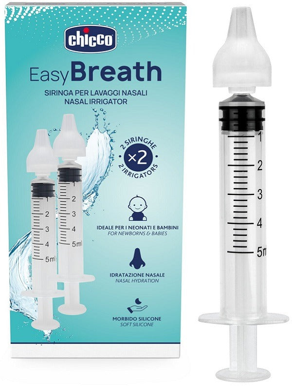 chicco siringa nasale lavaggi easy breath chicco 2 pezzi chicco ean 6930197881318