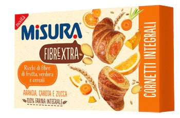 colussi misura cornetti fibre extra arancione arancia carota e zucca 300 g misura ean 8002590060930