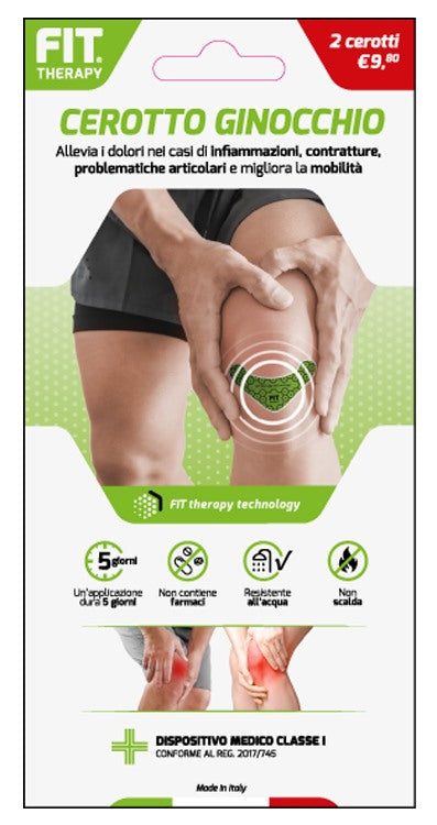d fenstec fit therapy cerotto ginocchio 2 pezzi ean 8051277674090