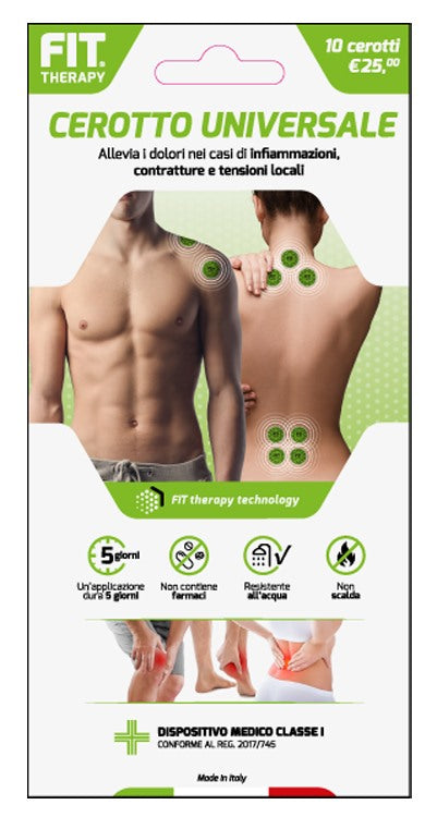 d fenstec fit therapy cerotto universale 10 pezzi ean 8051277674007