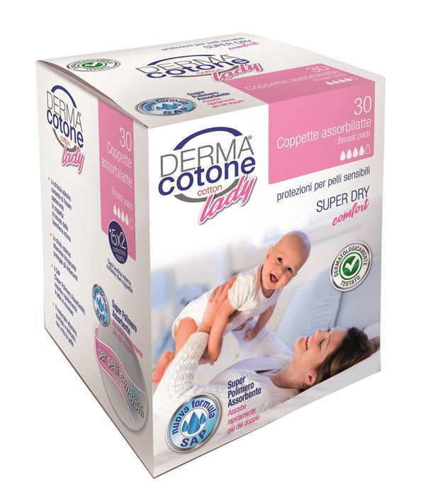 da ma distribuzione dermacotone coppetta assorbilatte 30 pezzi dermacotone ean 8052283170507