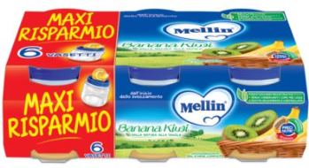 danone nutricia soc ben mellin omogeneizzato banana kiwi 6 x 100 g mellin ean 8591119003270