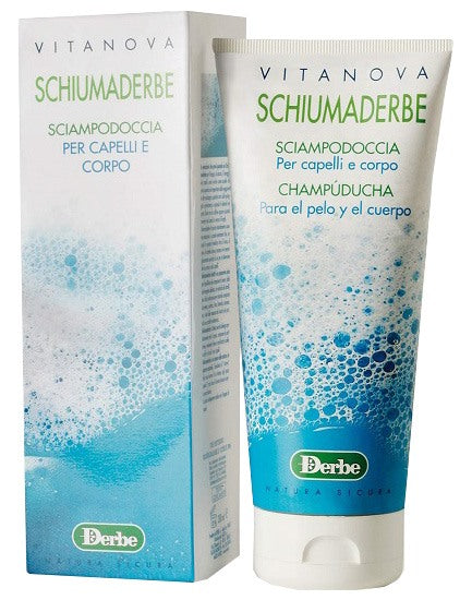 derbe schiumaderbe sciampodoccia per capelli e corpo 200 ml derbe
