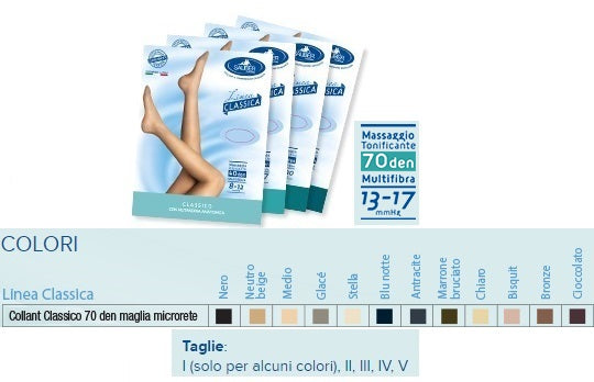 desa pharma sauber collant 70 denari maglia microrete bronze 2 linea classica sauber ean 8005520002666