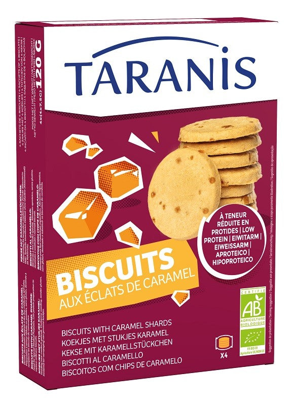 dmf dietetic metabolic food taranis biscotti al caramello 120 g taranis ean 3551101982452