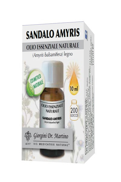 dr giorgini ser vis sandalo amyris olio essenziale 10 ml giorgini ean 8058045120216