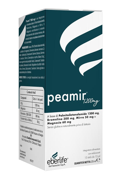 eberlife farmaceutici peamir 1200 15 stickpack eberlife farmaceutici