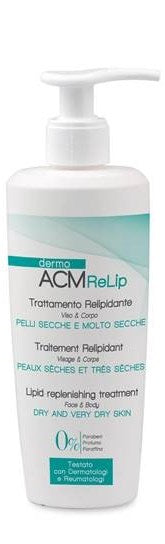 ekuberg pharma dermoacm relip trattamento relipidante viso e corpo 300 ml ean 8051770522430