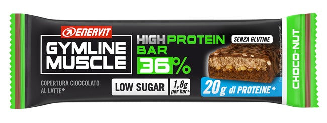 enervit gymline protein bar 36 choco nut ls 55 g enervit ean 8007640828126