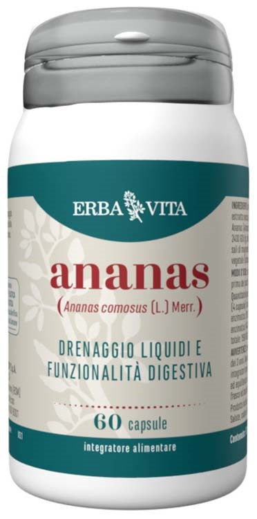 erba vita group spa ananas 60 capsule erba vita ean 0767787924416