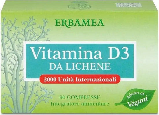 erbamea vitamina d3 90 compresse erbamea ean 8032841635686