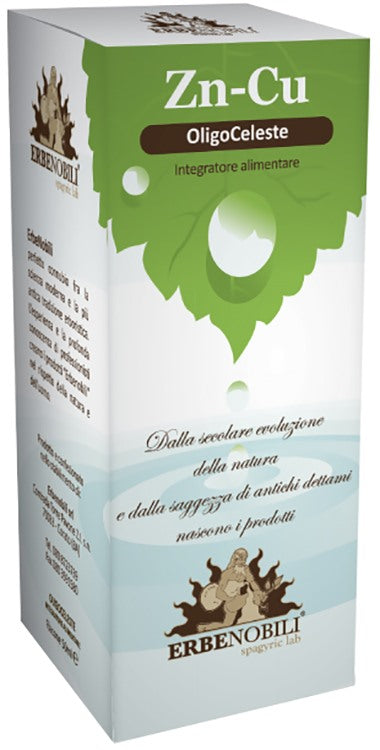 erbenobili oligoceleste zincorame 50 ml erbenobili ean 8033831001375