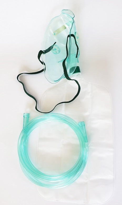 farmacare maschera per ossigeno con reservoir farmacare